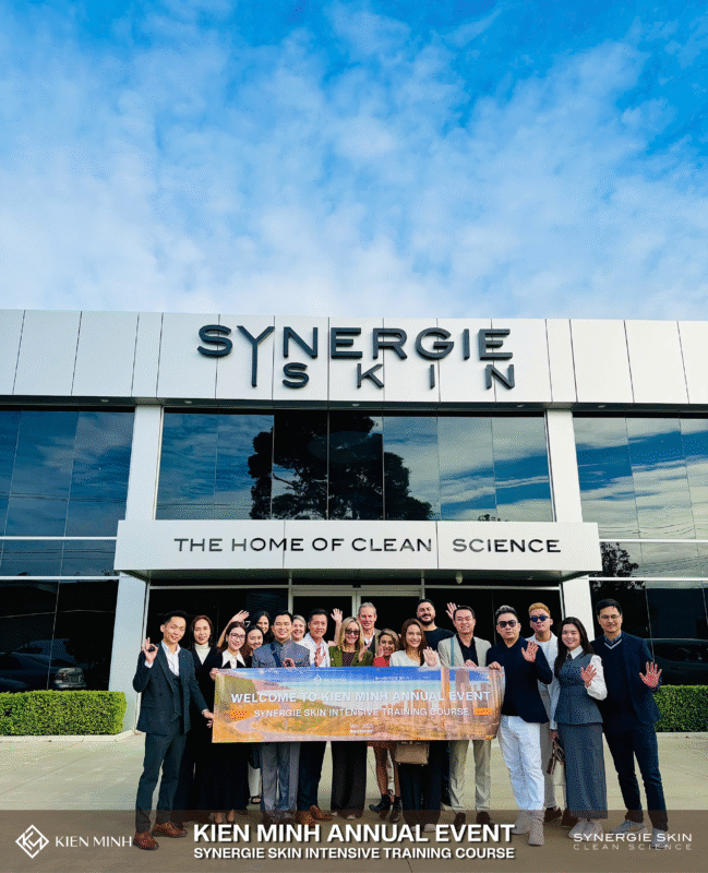 hành trình tu nghiệp cùng Synergie Skin